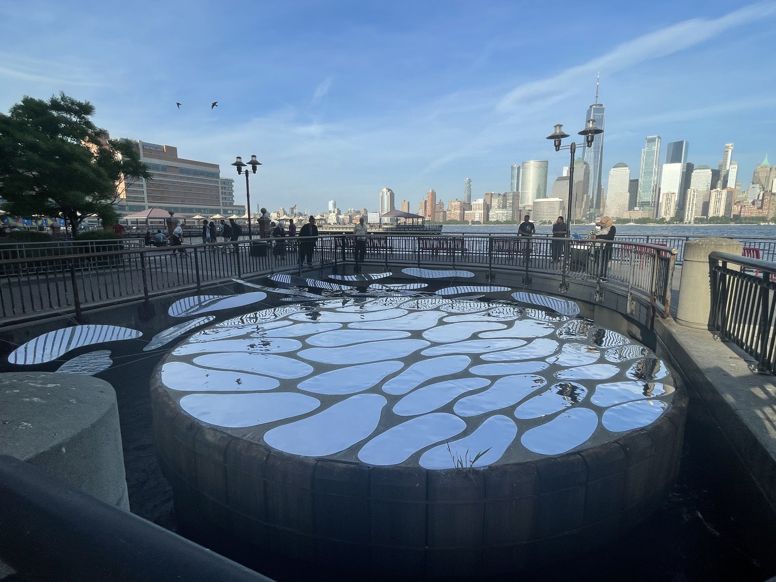 “Sky Cache” a site-specific installation by Kate Dodd* commissioned by the Exchange Place Alliance
