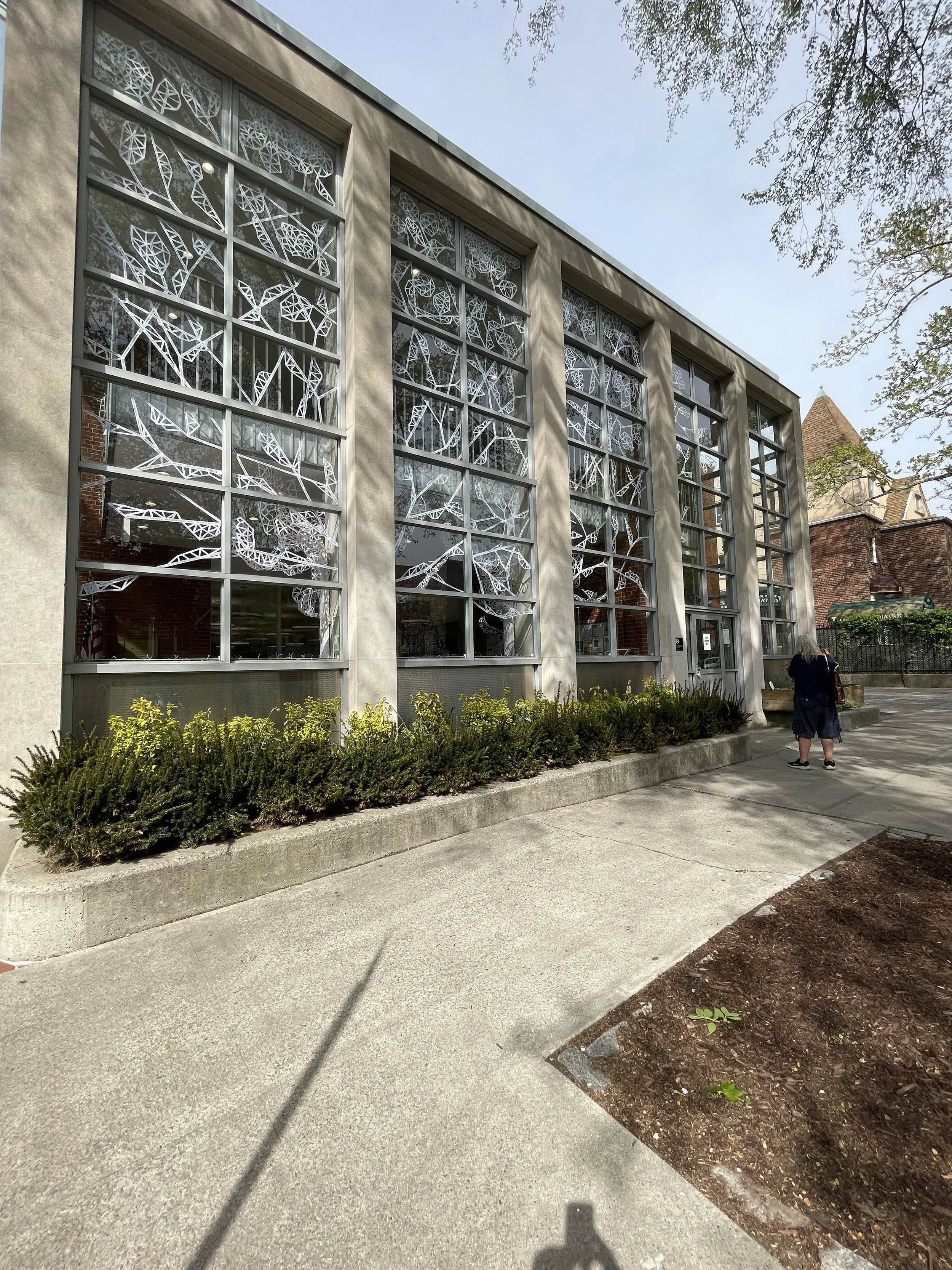 Exterior view of library