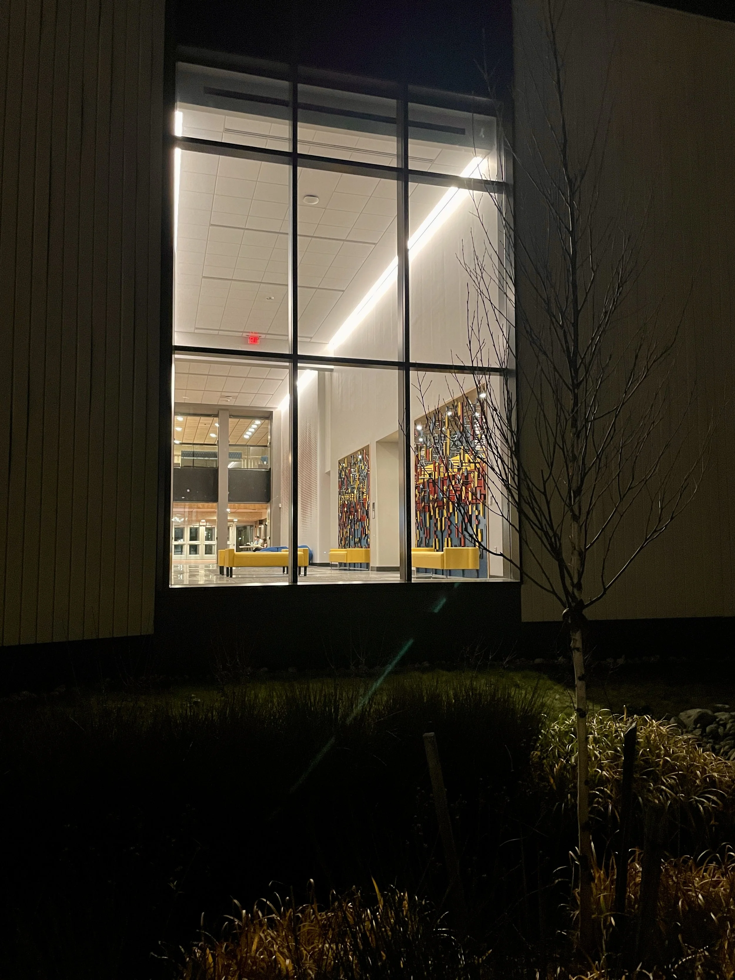 View from outside of Wilson Hall