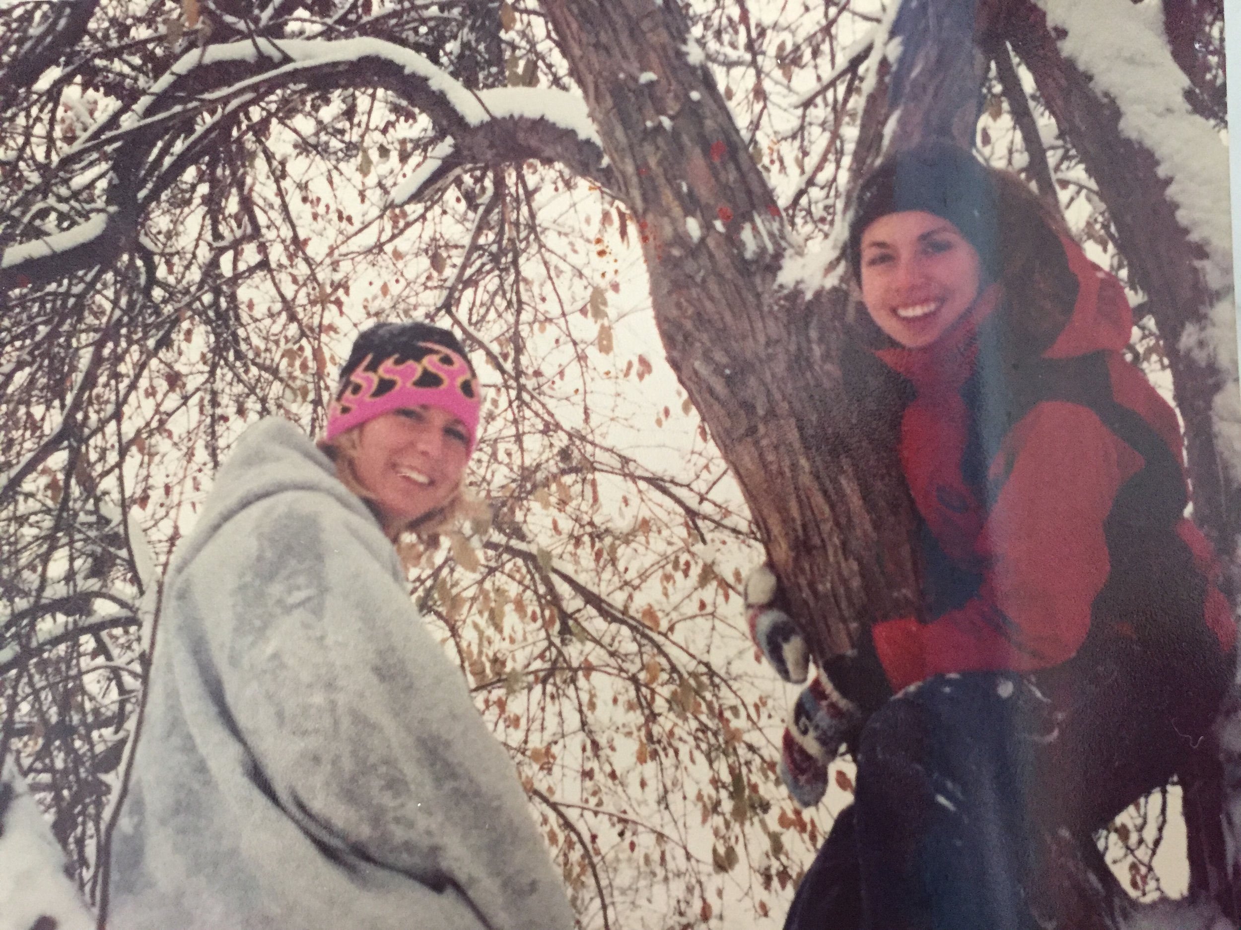 Jen and I adventuring on a snow day in Colorado. I think it is the year 2000, so that's 16 years ago. No way! 