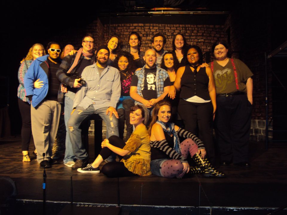 Cast and crew of RENT