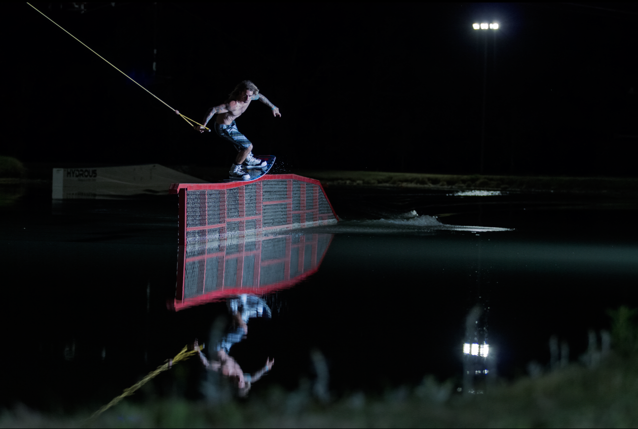 Arches Media Photography | Wakeboarding | Hydrous Cable Park at Night | John Deere (Copy)