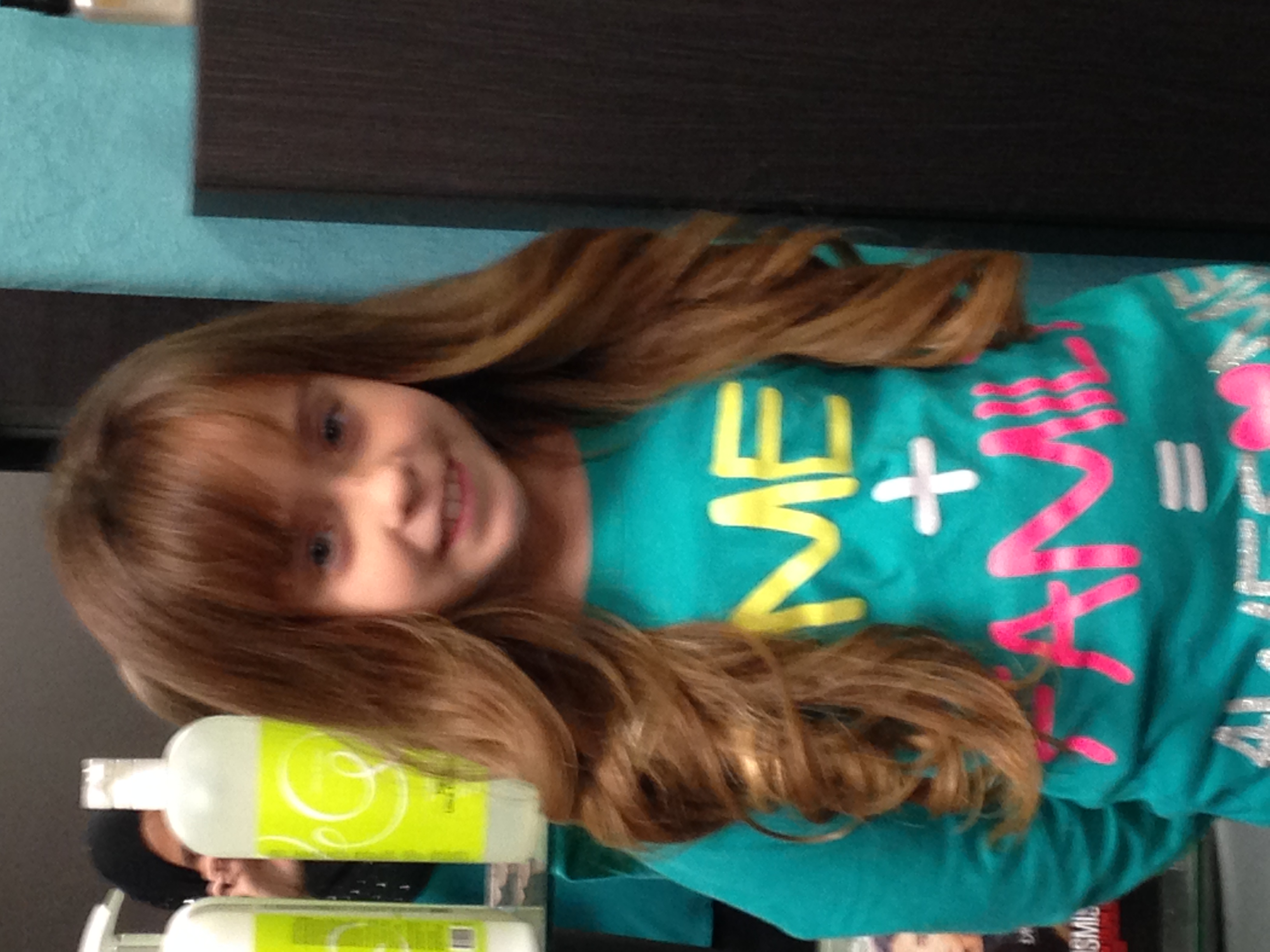 Children's Blowdry and Flat Iron Style