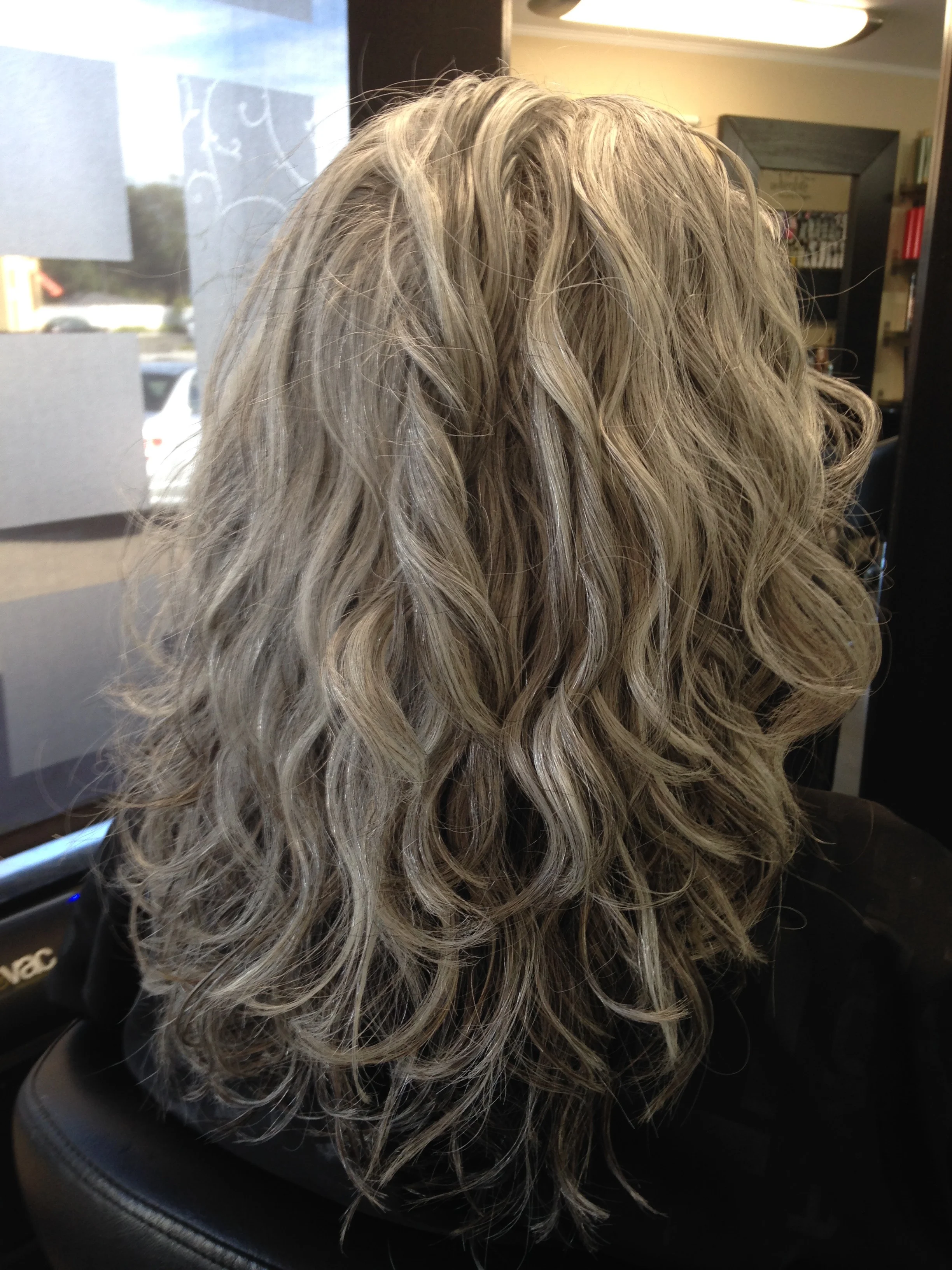 Deva Cut on Naturally Curly hair