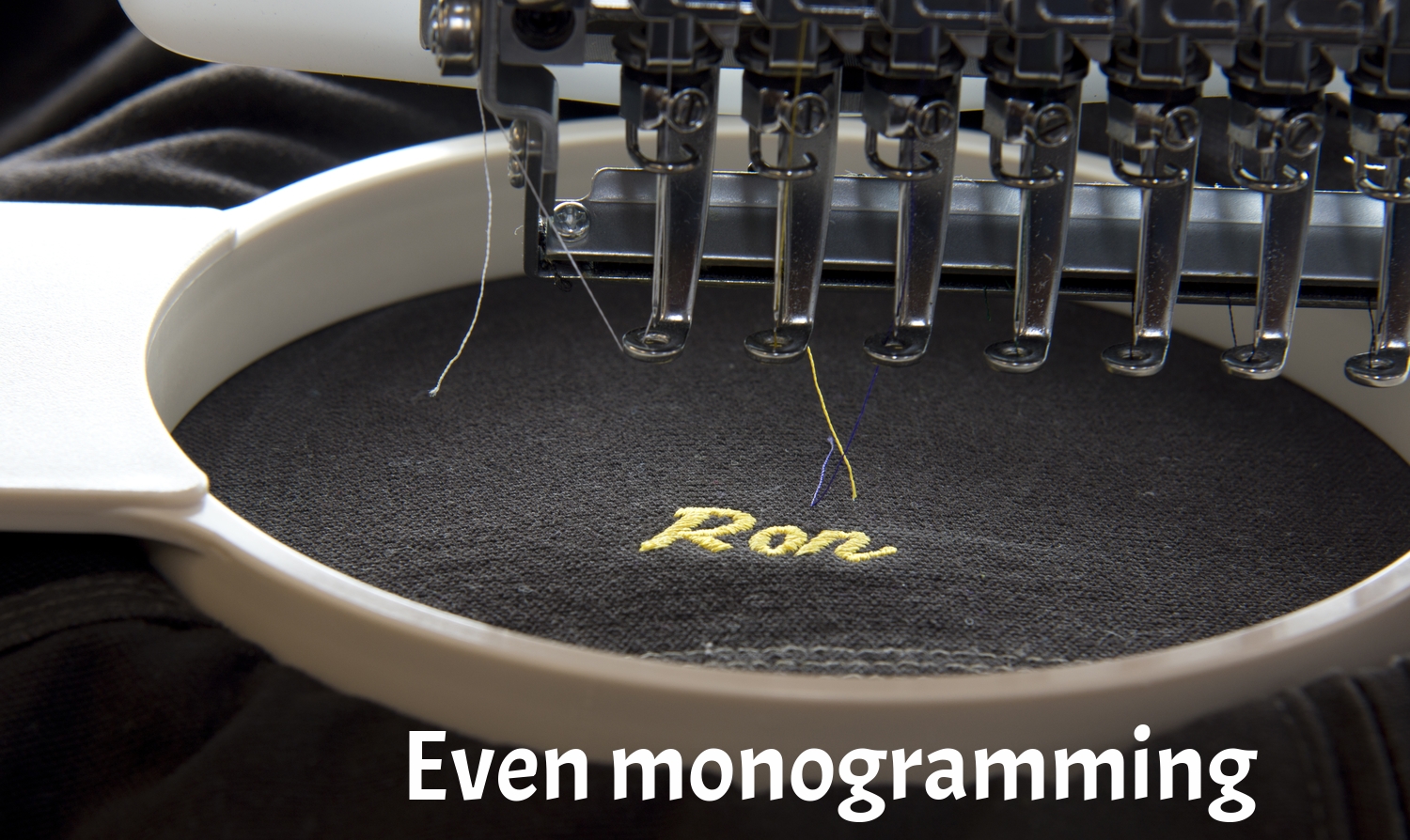 Even monogramming
