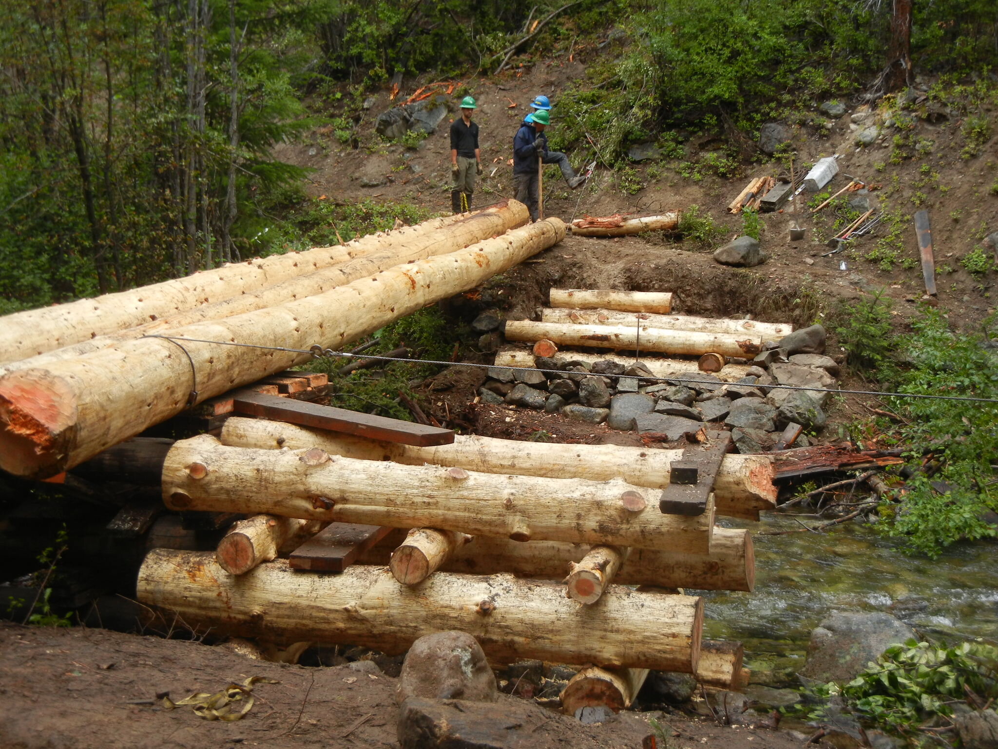 drake creek bridge in progress.JPG