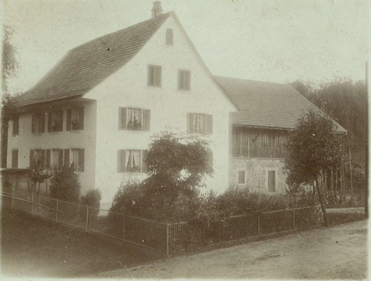 Isler family home and barn