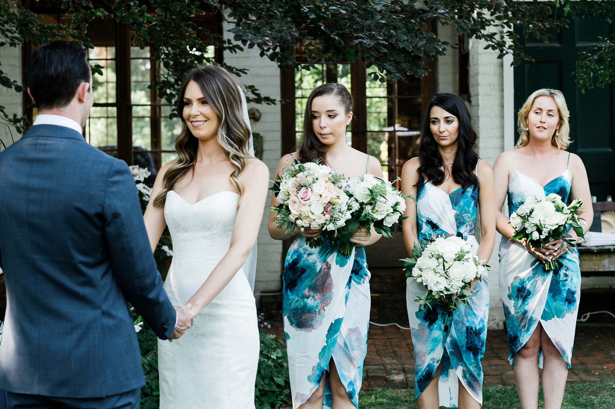  Brickendon wedding bridesmaids and bouquets 