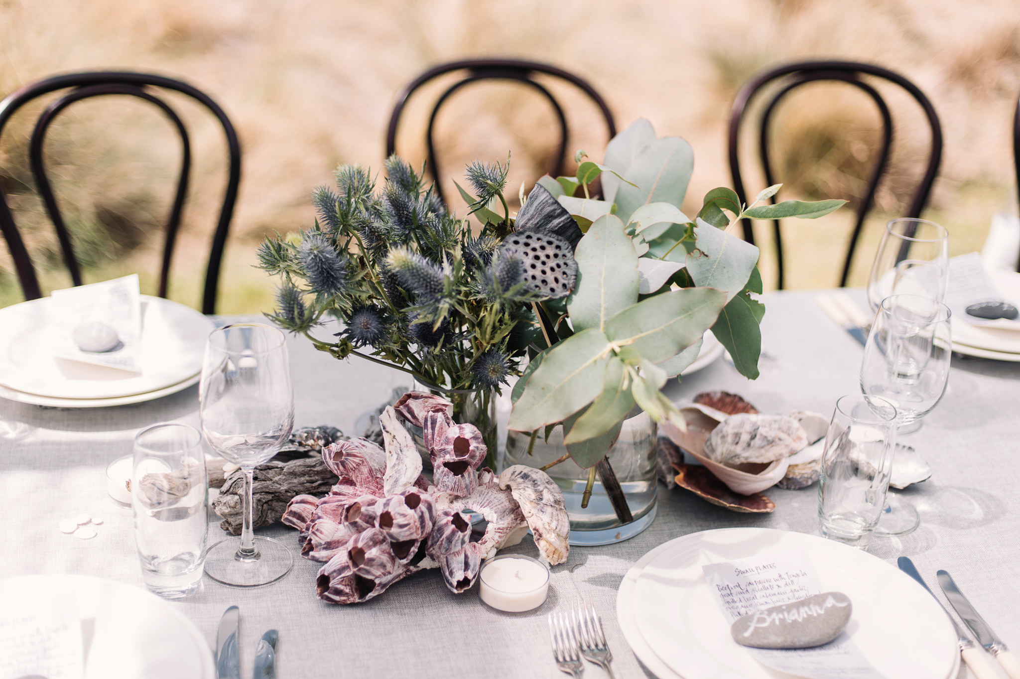  Coastal elements for the long table 