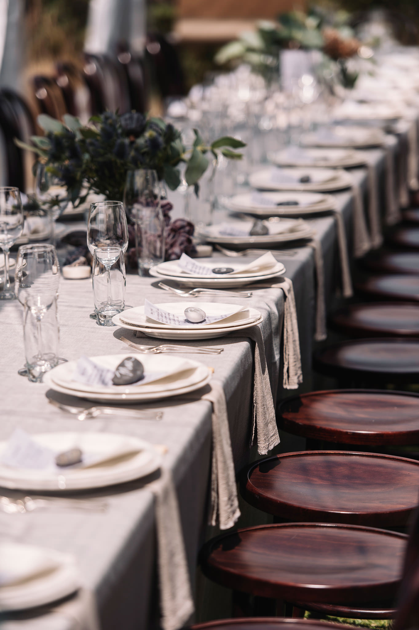  Long table coastal style 