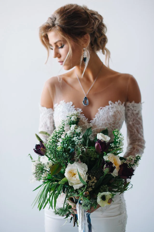Boho Glam Shoot on Modern Wedding