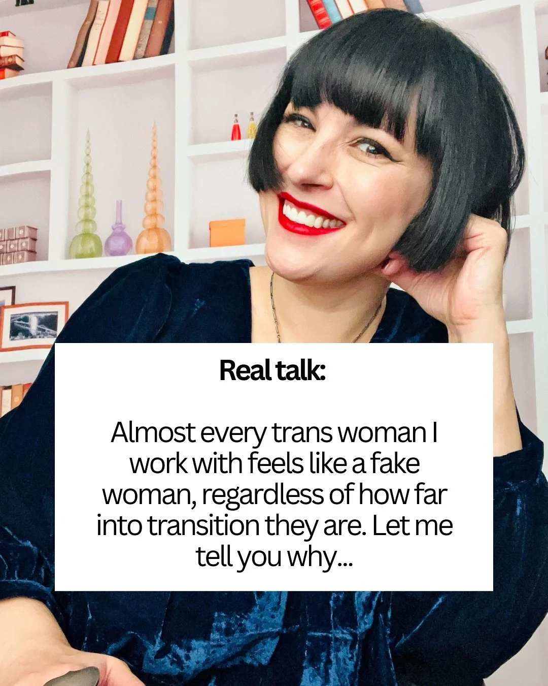 ‼️The trap: when you need external validation to feel valid, you&rsquo;ll never feel secure - because you can&rsquo;t control what others think.
👉comment HEAL and get my proven framework to build lasting confidence.

#transgender #transimpostersyndr