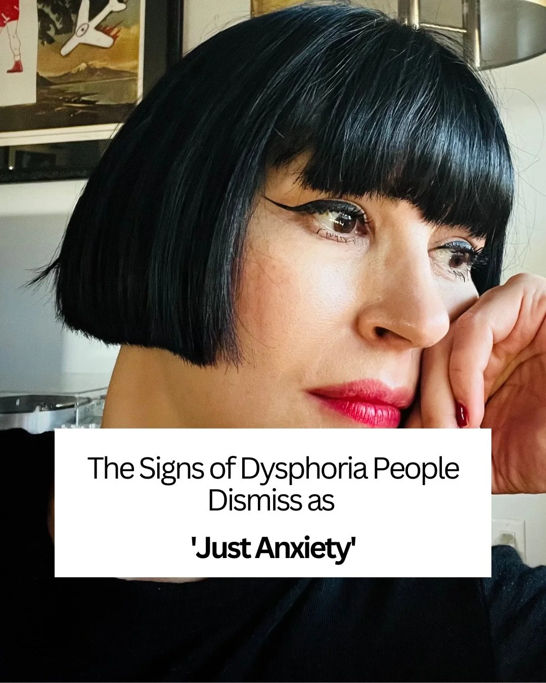 ‼️If you are struggling with fear and anxiety, take tiny small steps. If the steps make you feel affirmed and less anxious, it&rsquo;s a sign you are on a right path.

#genderdysphoria #trnsgender