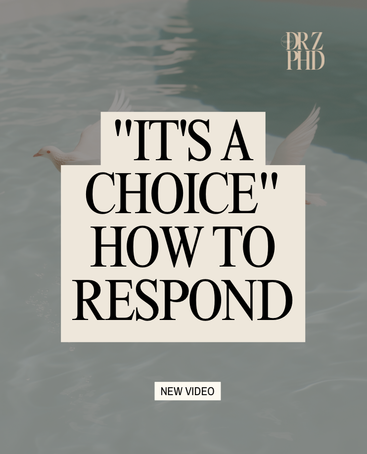 How to Deal with People Who Say it's "Your Choice" to be Transgender?
