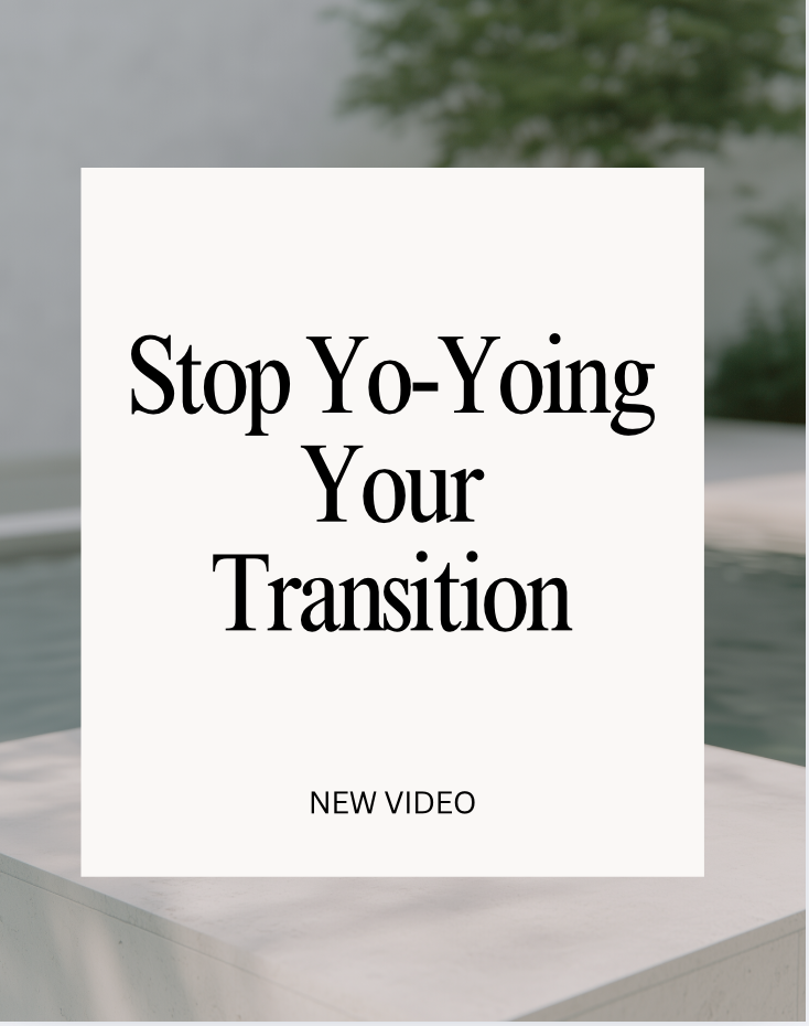 Motivational Tip | Stop Yo Yo Transitioning!