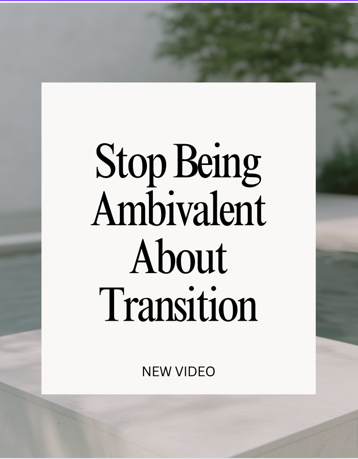 Gender Therapist 2022 | Why Being Ambivalent is Not Good For You or Others!