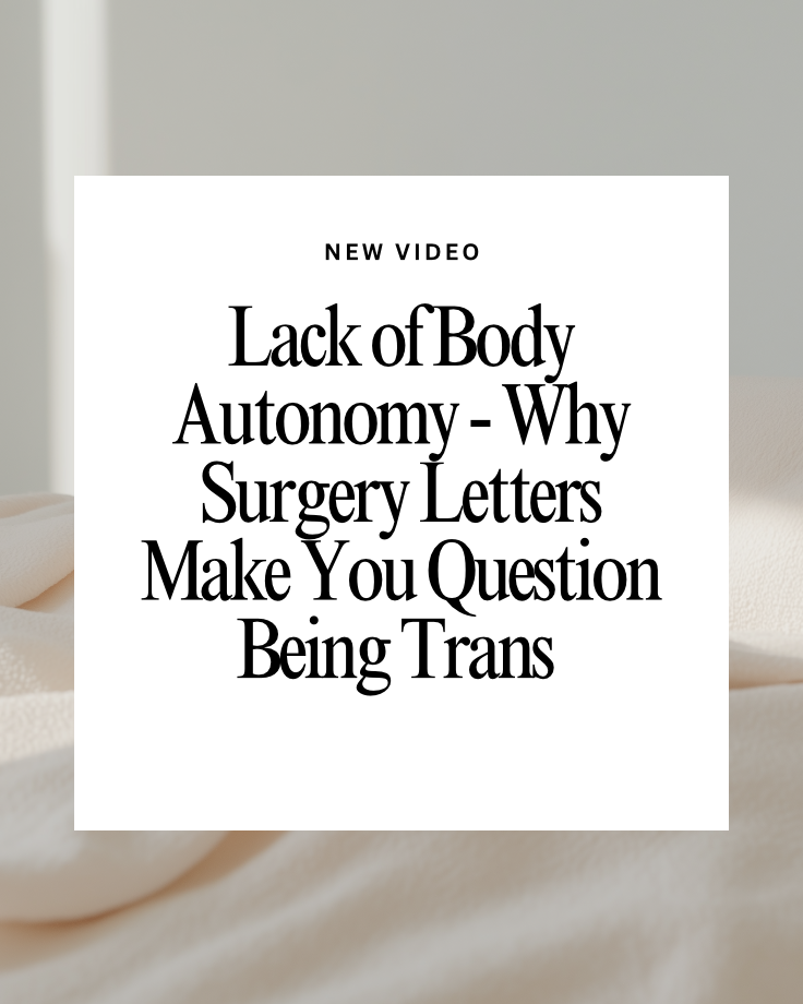 How Lack of Body Autonomy May Lead to Doubting Identity.