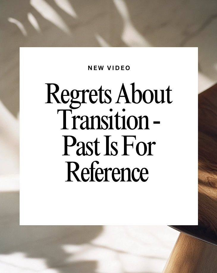 Regrets &amp; How to Deal with Them!