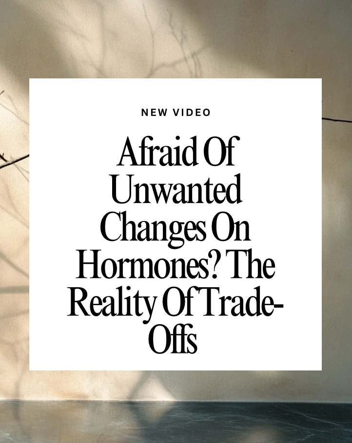 Afraid &amp; Not Wanting Some Changes on HRT?