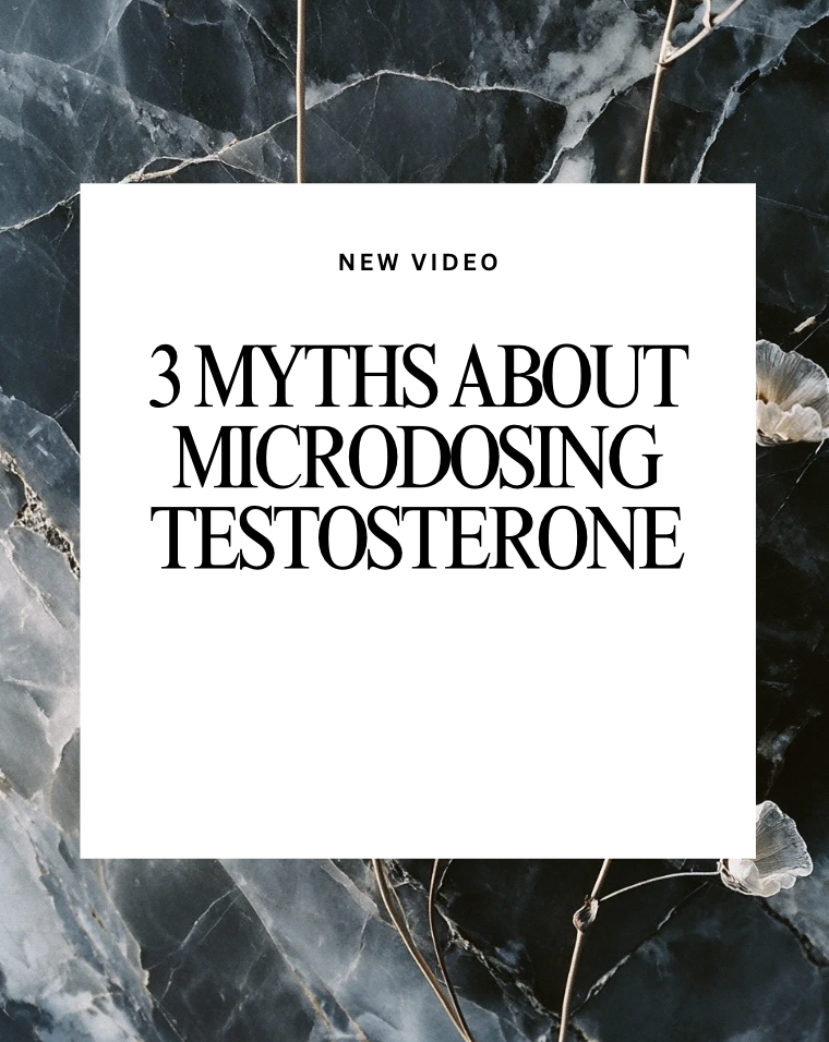 3 Myths on Microdosing Testosterone. 