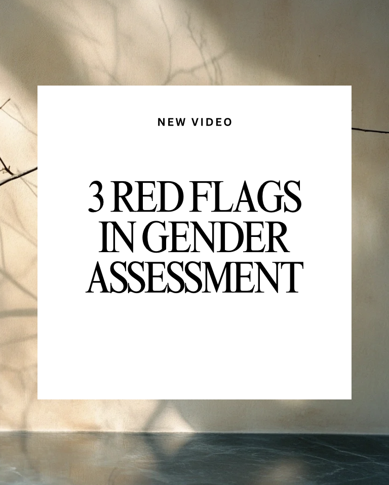 Red Flags in Gender Assessment: 3 Cases That Required Deeper Investigation