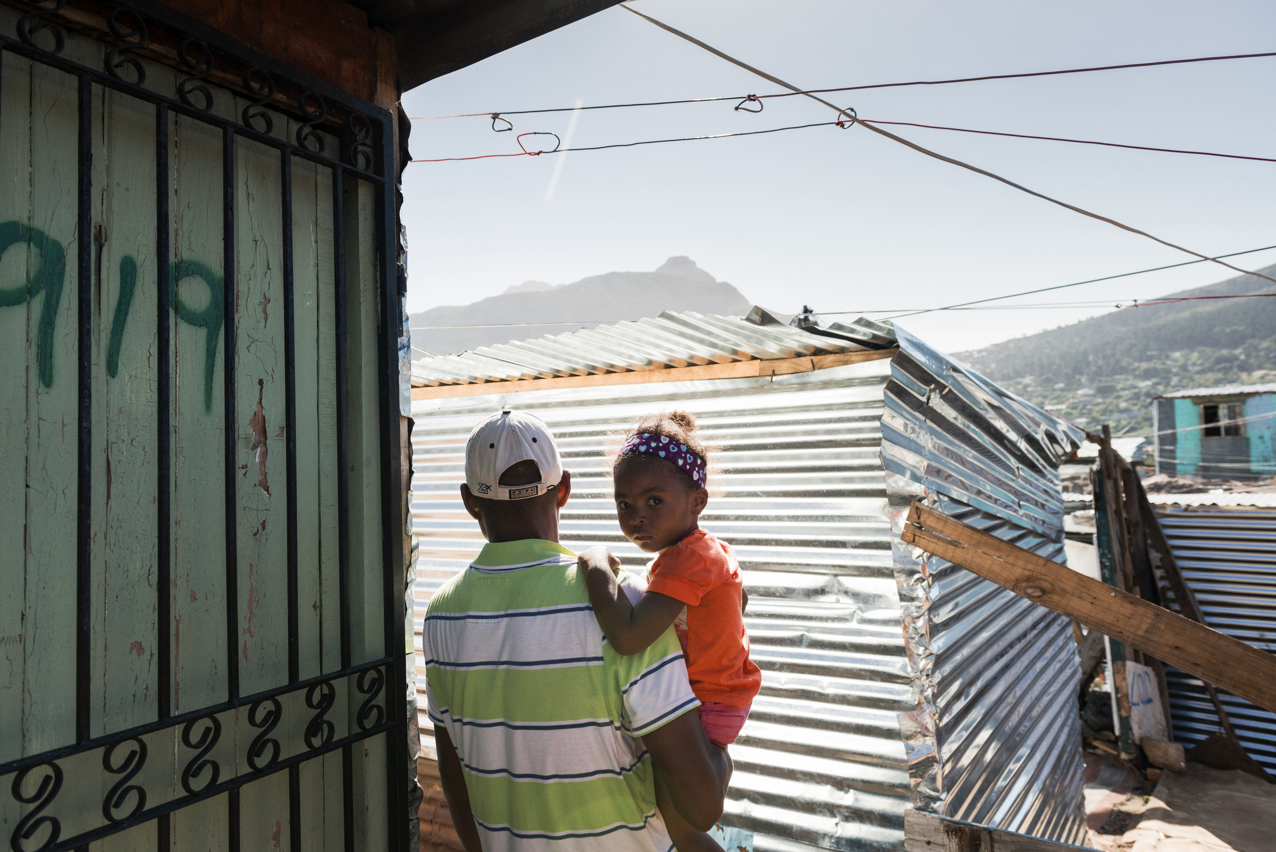  Township Imizamo Yethu, Kapstadt, 2015 