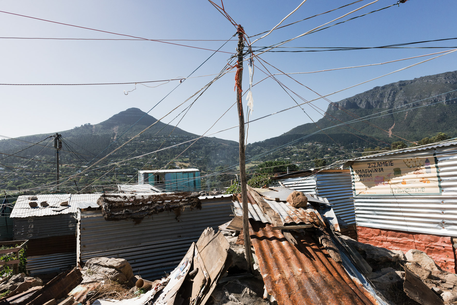  Township Imizamo Yethu, Kapstadt, 2015 