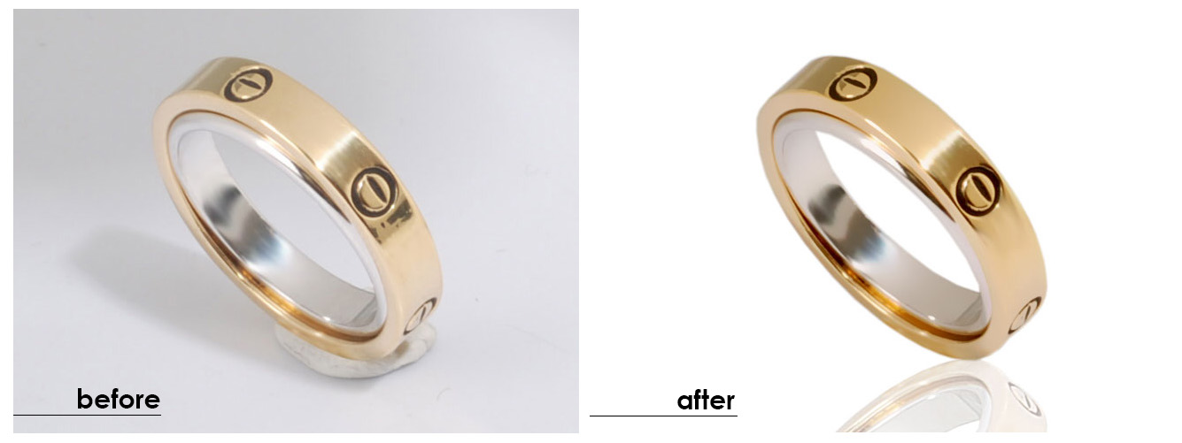 jewelry retouching service