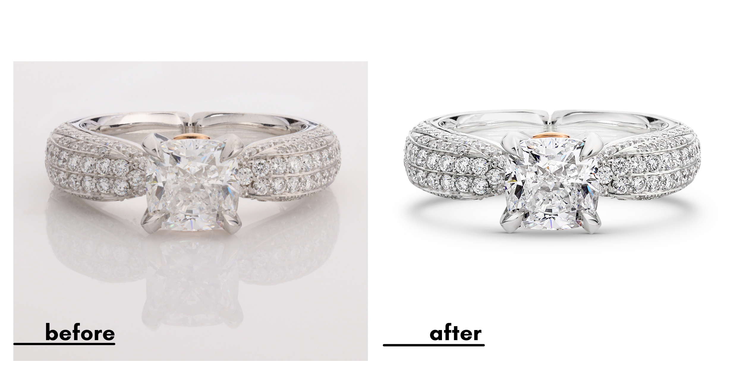 jewelry retouching service