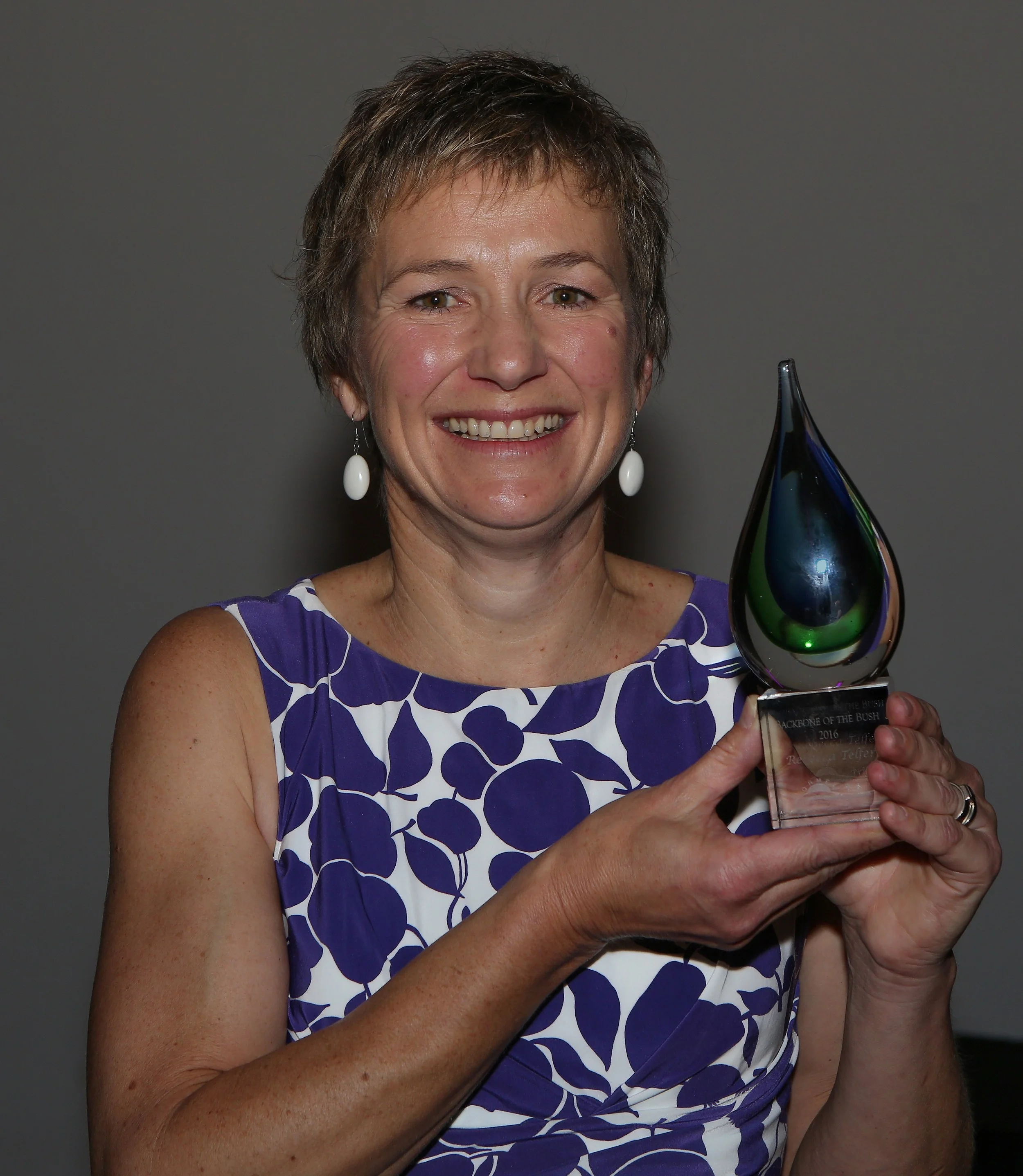 Bec Telfer our 2016 BotB Award recipient