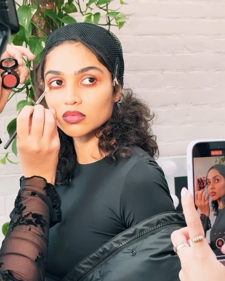 Day 1 with @maccosmeticsuki - face cards and face charts. 

Can&rsquo;t wait to sit down and edit these gorgeous shows. Shown here: @mac_carlyutting for @dreaming_eli and @romerojennings for @fashion_east talents @olly.shinder and @nuba.world 

Big t