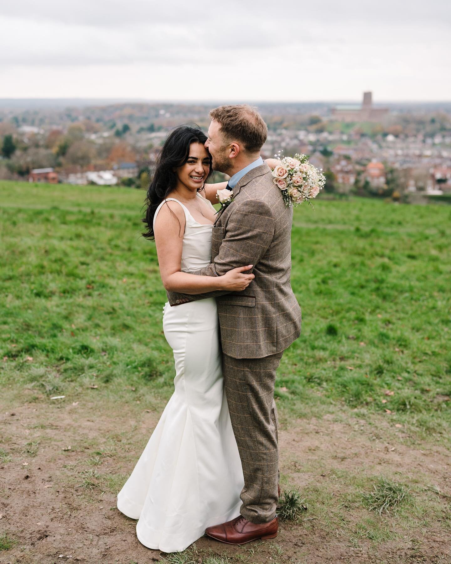 A December wedding! Back in October I posted on here saying I photographed my last wedding of 2022&hellip; little did I know I&rsquo;d get booked 6 weeks later for another wedding!

Ed &amp; Sandeep had a small &amp; personal wedding with their close