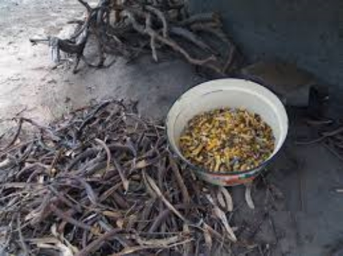 Locust bean pods whole and shelled