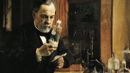Louis Pasteur (1822-95), great French microbiologist whose discoveries led to the germ theory of disease, vaccination, and pasteurization (4).