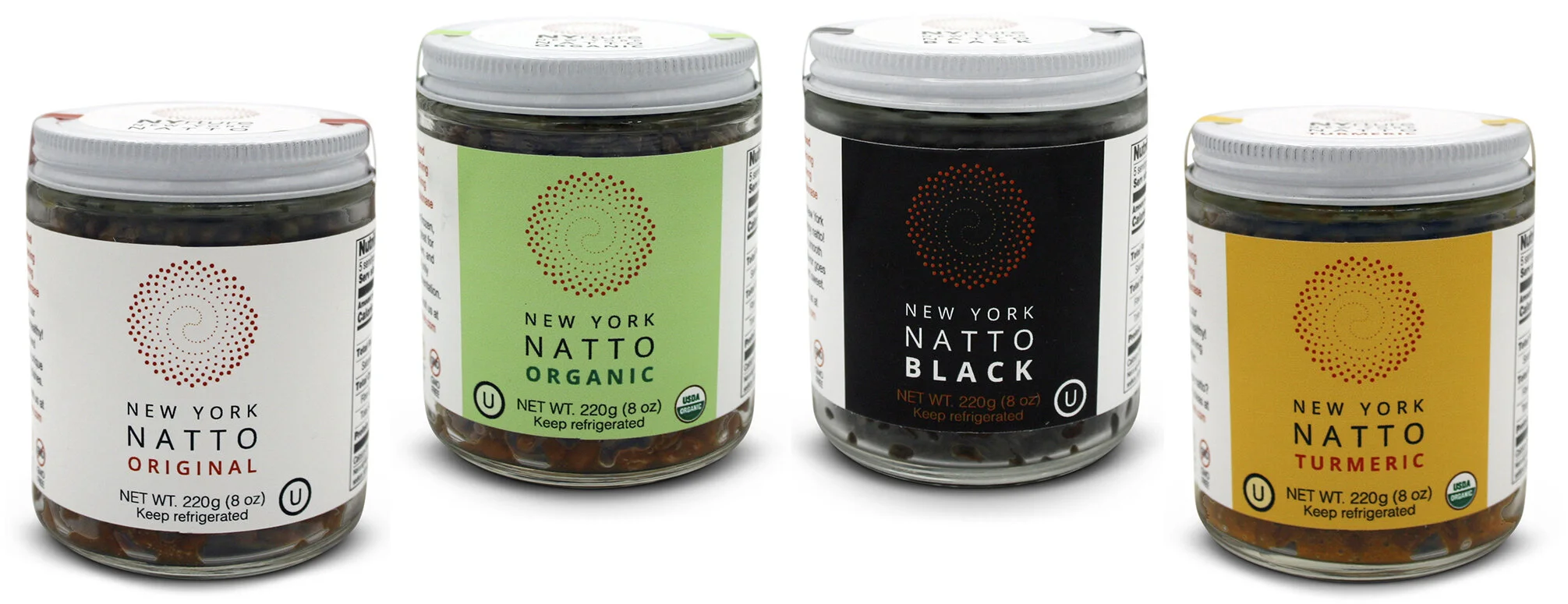 Jars of NYrture New York Natto