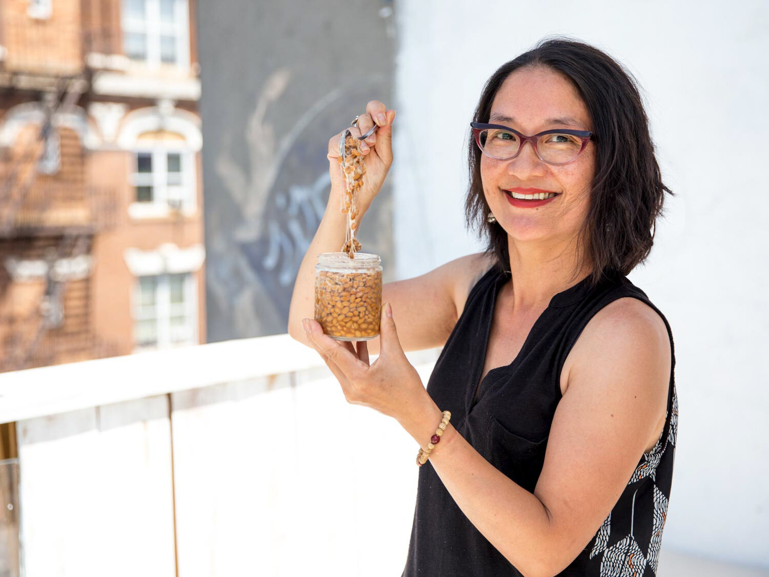 Ann Yonetani, microbiologist and founder of NYrture New York Natto