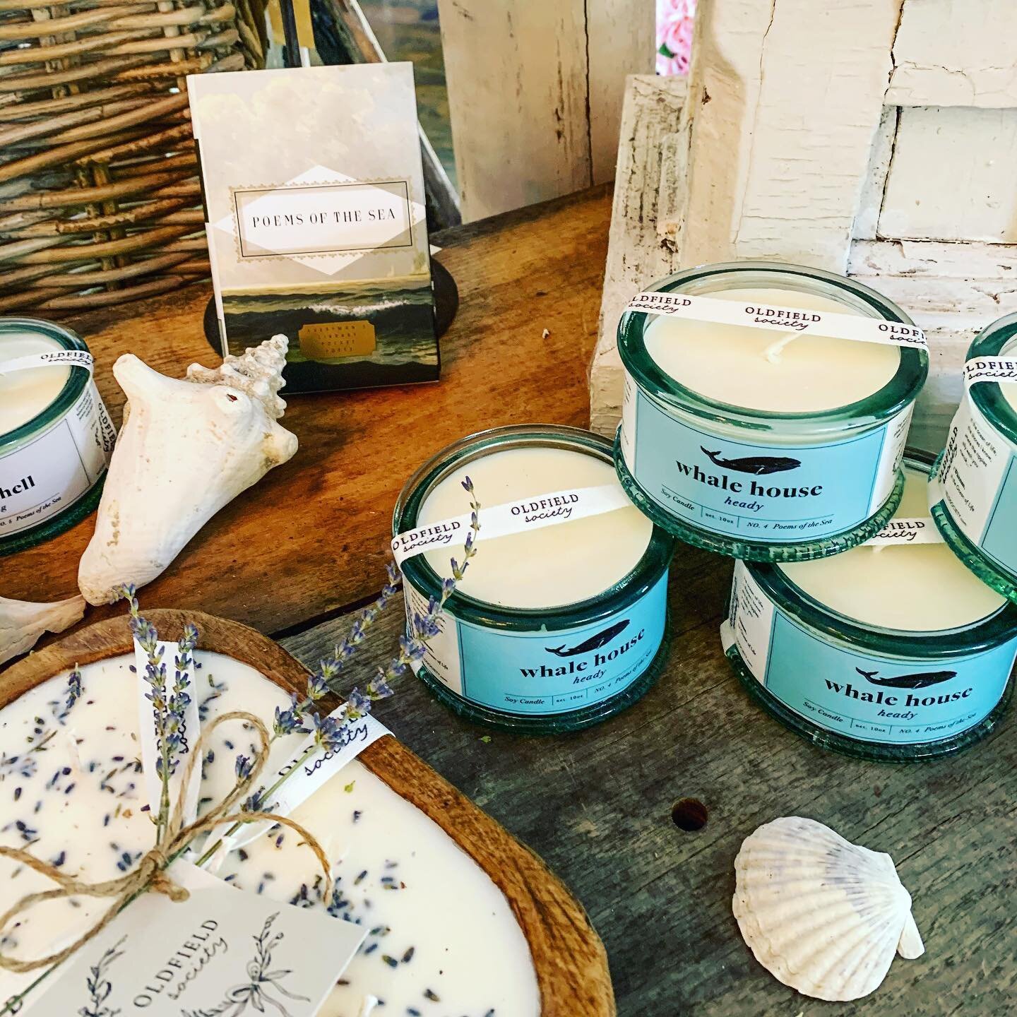 ⚓️🌊 &ldquo;The sea is calling, and I must go.&rdquo; Only 3 days until our online launch for Oldfield Society&rsquo;s newest candle collection &ldquo;Poems of the Sea.&rdquo; Five amazing fragrances inspired by five amazing poems...stay tuned for th
