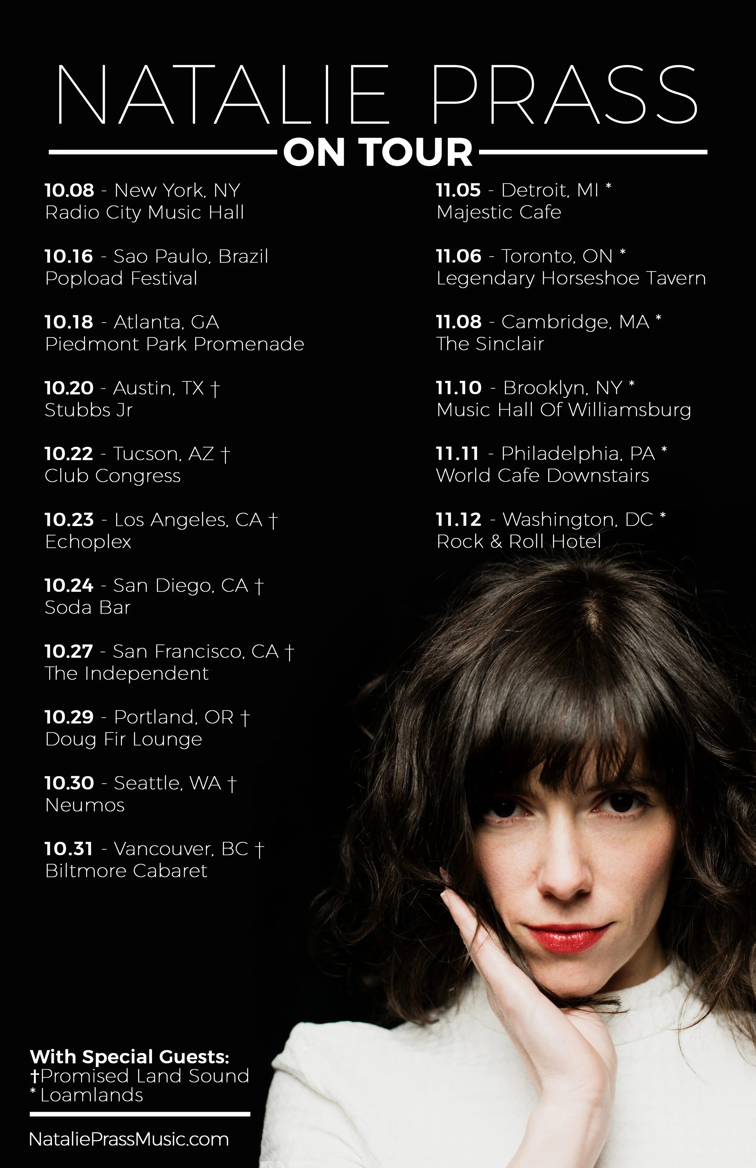 Natalie Prass Tour Poster