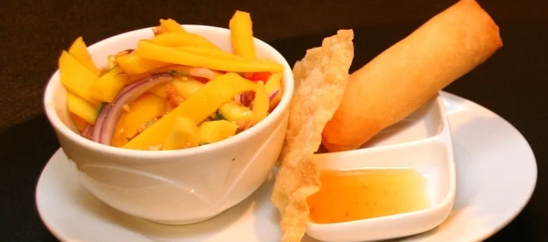 Mango Salad & Spring Roll