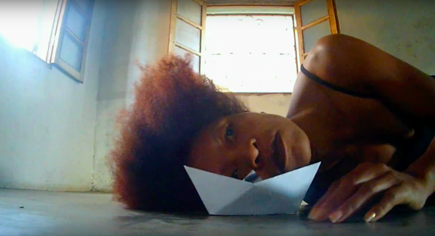 still from video by Julie Lariosa