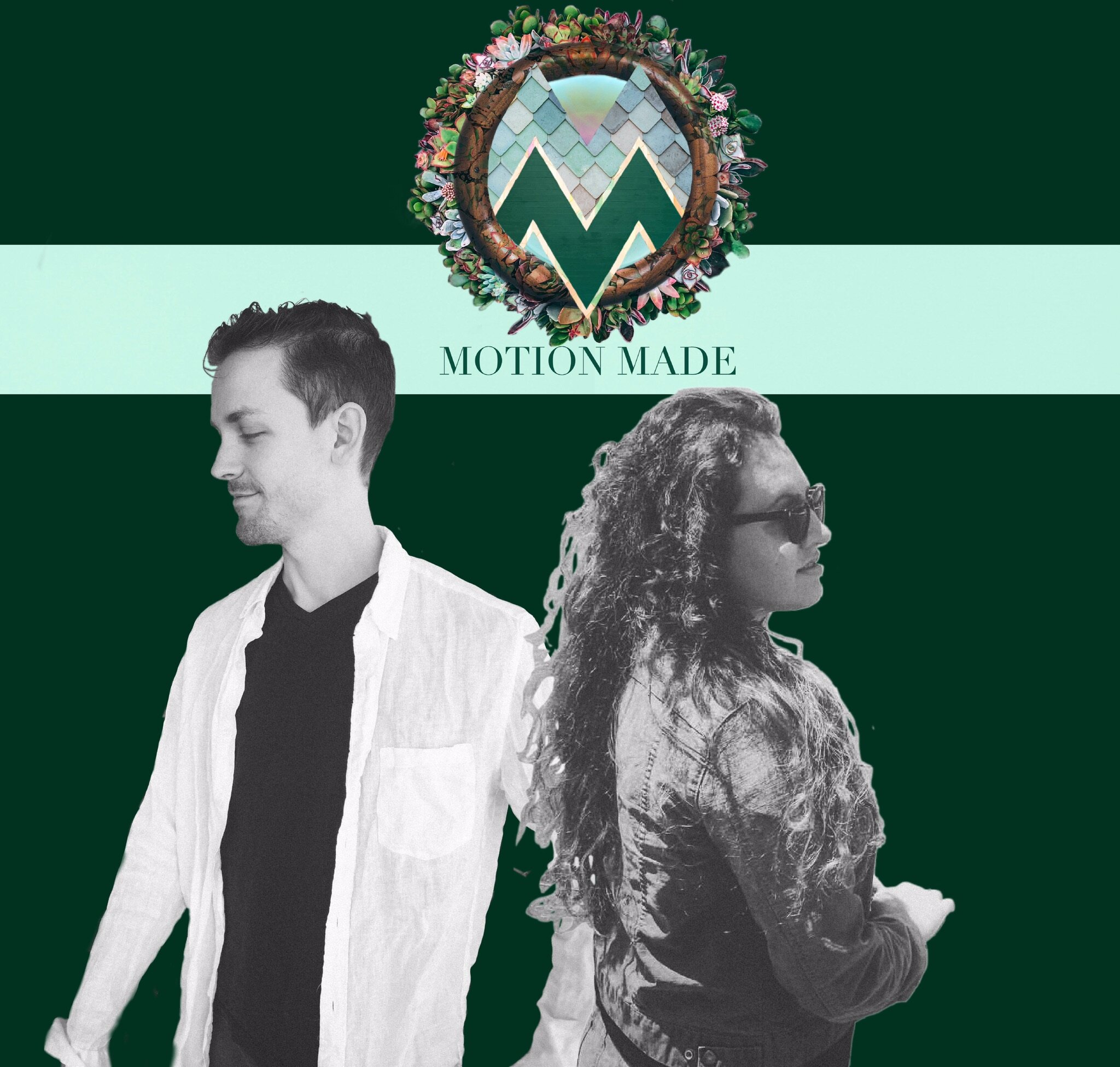 The collaboration of songwriter Millie Palmer and bassist Will Beasley is a band a long time in the making. Having met in music school in College over 11 years ago, Palmer and Beasley formed a relationship that has seen the couple wed in 2014, live and play music in different cities in the U.S., and experience life together all the while. Motion Made is a representation of our lives in music, and a reminder that we are moving forward. How does one write about their own sound? There is guitar, voices, acoustic bass. The songs are familiar; the forms are known, but the experience of performing or listening is different every time. For us, it's about taking our experiences and sharing them through our medium - music.