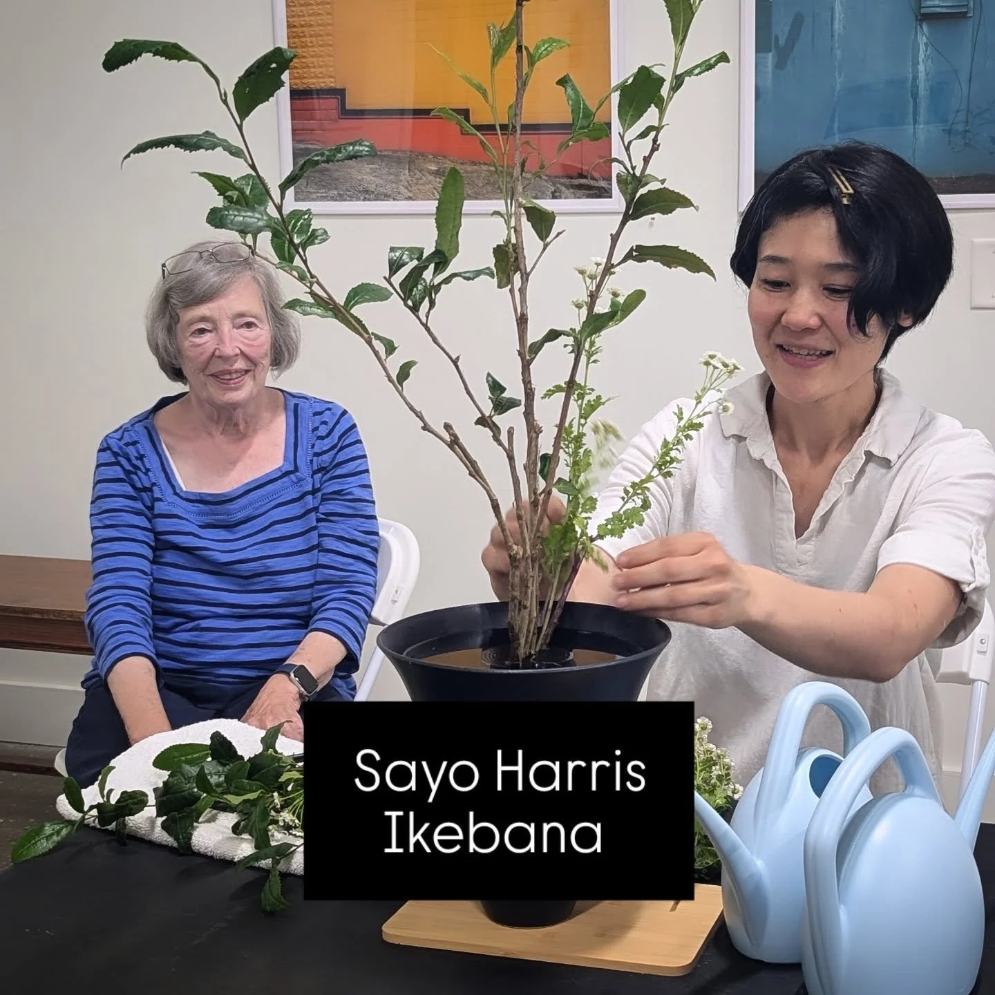 We are thrilled to be hosting Ikebana in our space while Sayo continues to renovate her space that was lost during Helene. It's just one way we hope to continue to facilitate our community during this time of transition and recovery. 
.
If you are in
