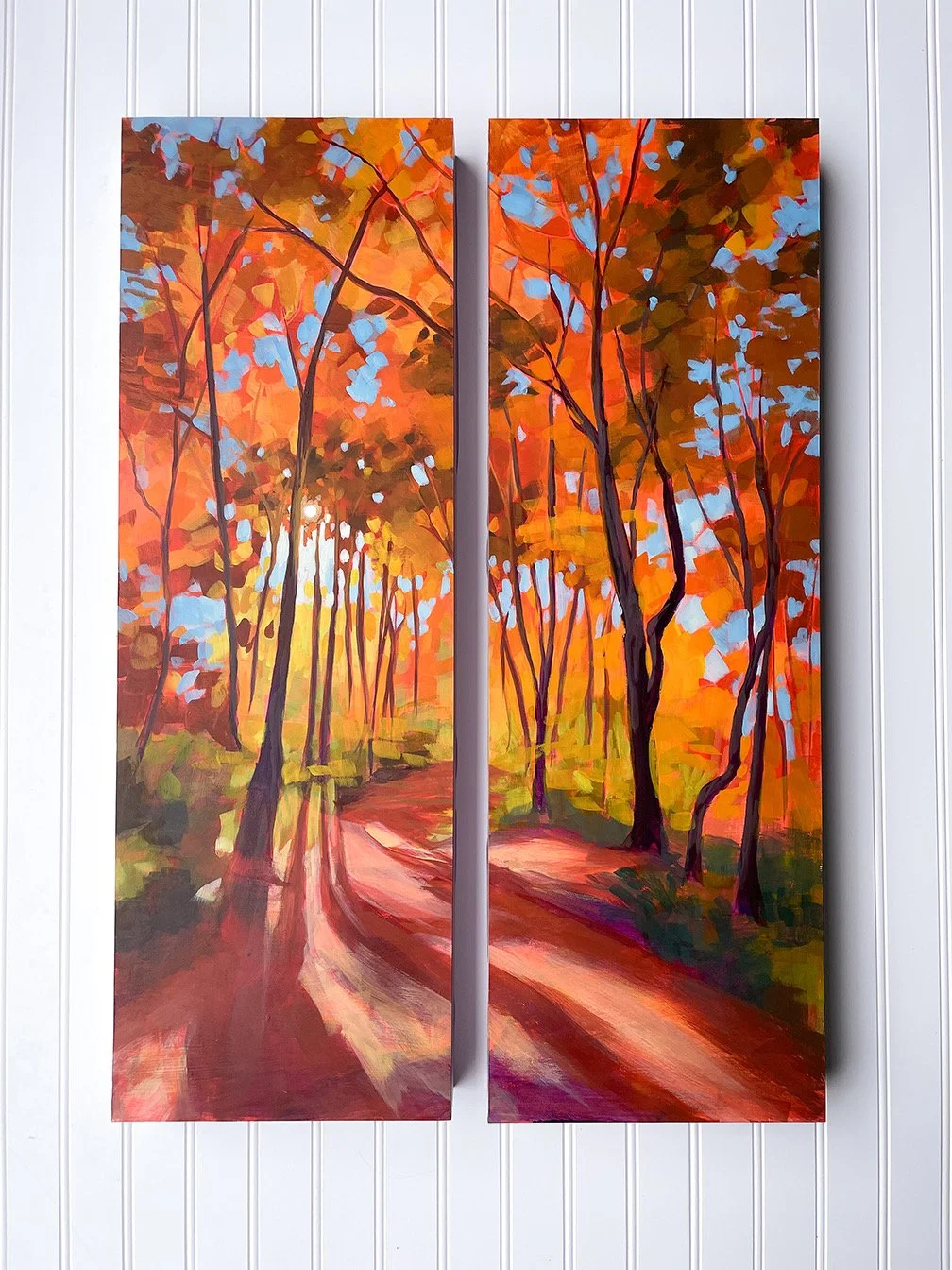 Autumn Light Diptych
