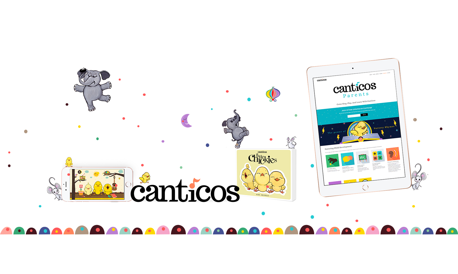 WEB | PRINT Role | Branding, Design Language, Website (Visual Design + Implementation) Client | Canticos Media