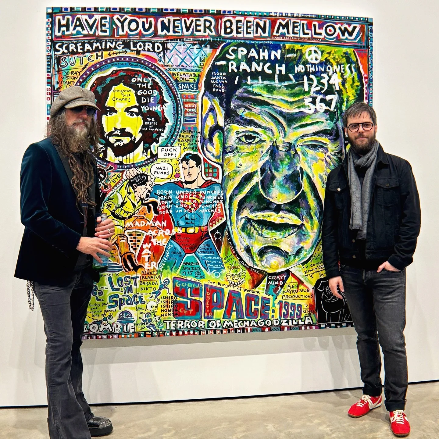 Congrats to my talented friend @robzombieofficial on an incredible opening exhibit over the weekend!

It&rsquo;s one thing to see these paintings online, but it&rsquo;s truly mind-blowing to see them in person. If you&rsquo;re a creative or someone w