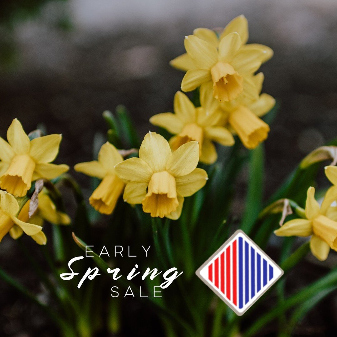 It has started already...Early Spring Sale is here on new air conditioning systems through March 31st. #ProTip replace your #airconditioning systems this #spring before summer heat hits!