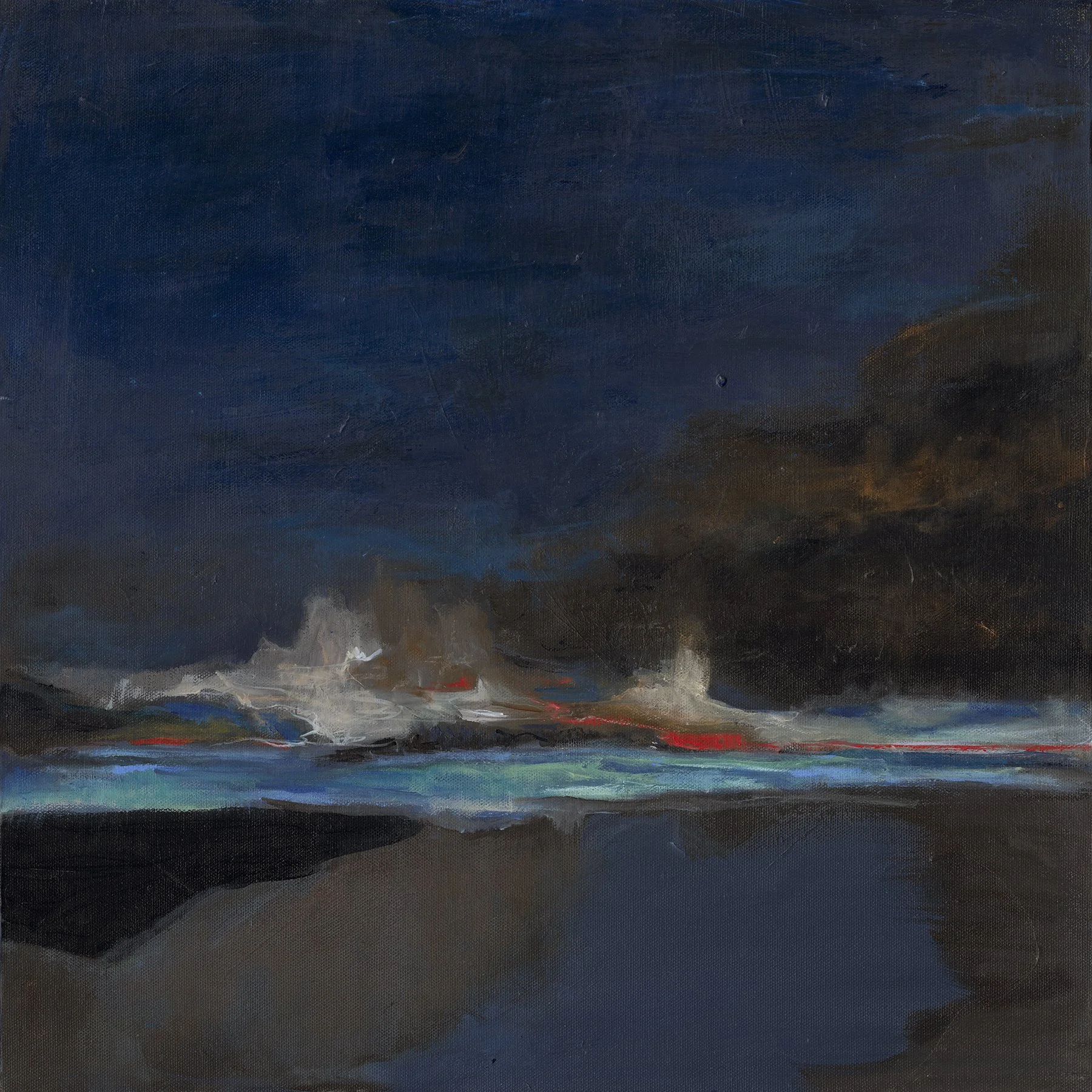 Sold Blue  - 20x20 Acrylic