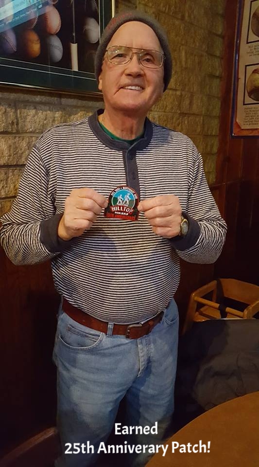 Denver earns his 25th anniversary patch.jpg