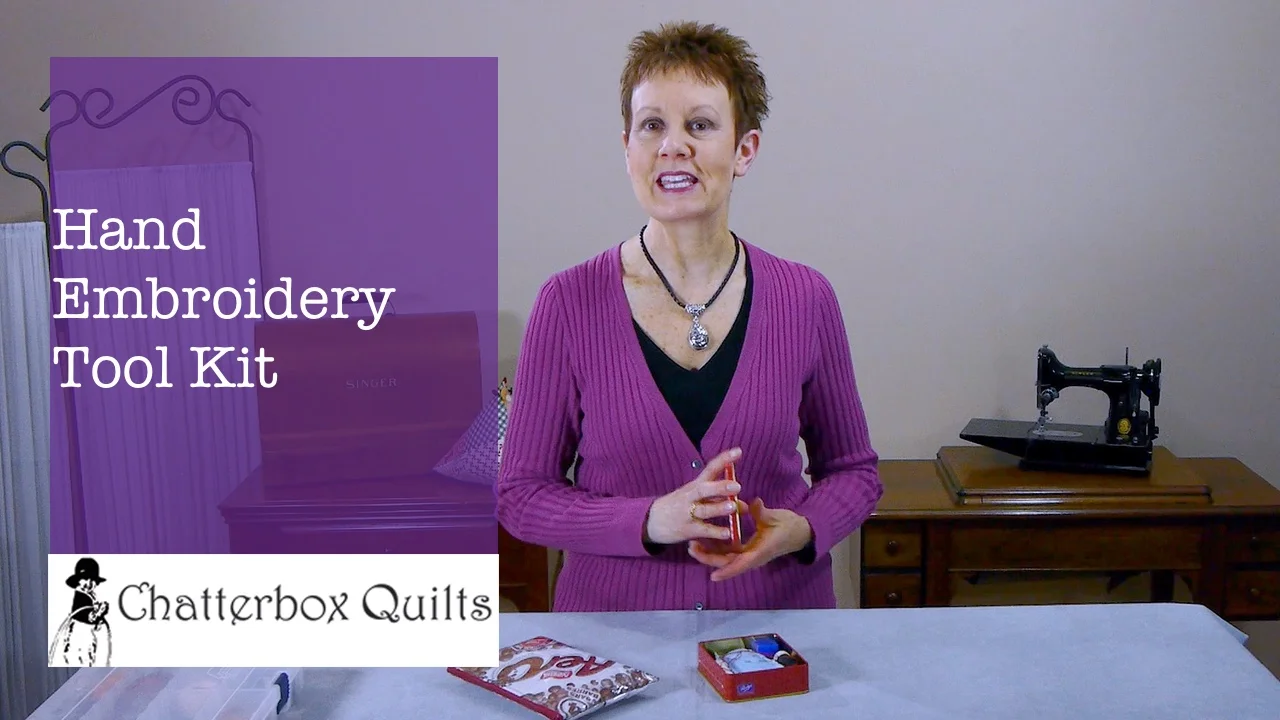 Hand Embroidery Tool Kit