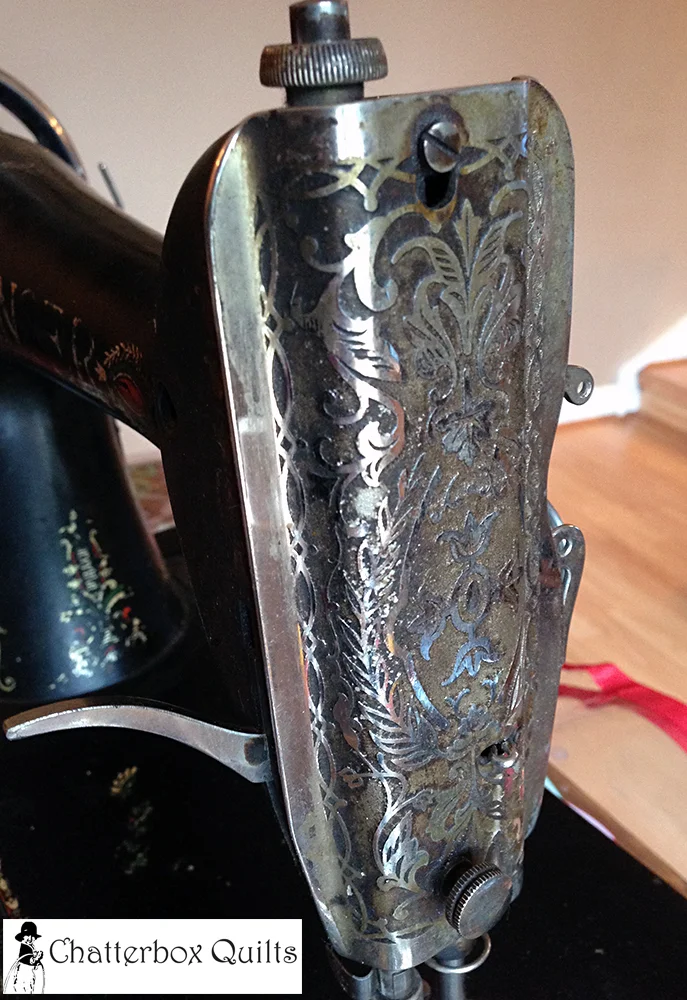 Face plate is beautifully ornate - but needs cleaning!